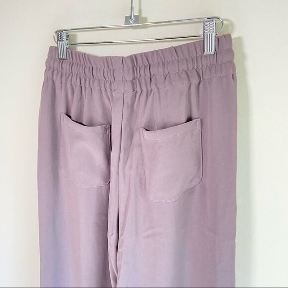 American Vintage Straight Leg Loose Fit Joggers Vintage Mauve XS - Picture 5 of 6